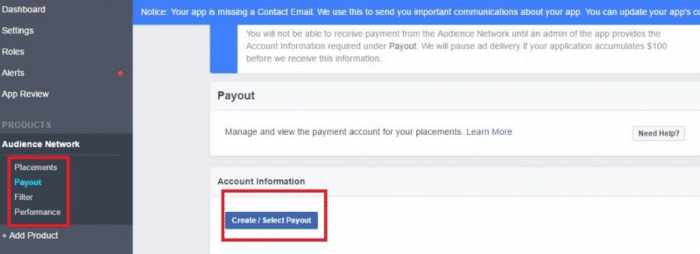Make Money Facebook Instant Articles Audience Network - Payout