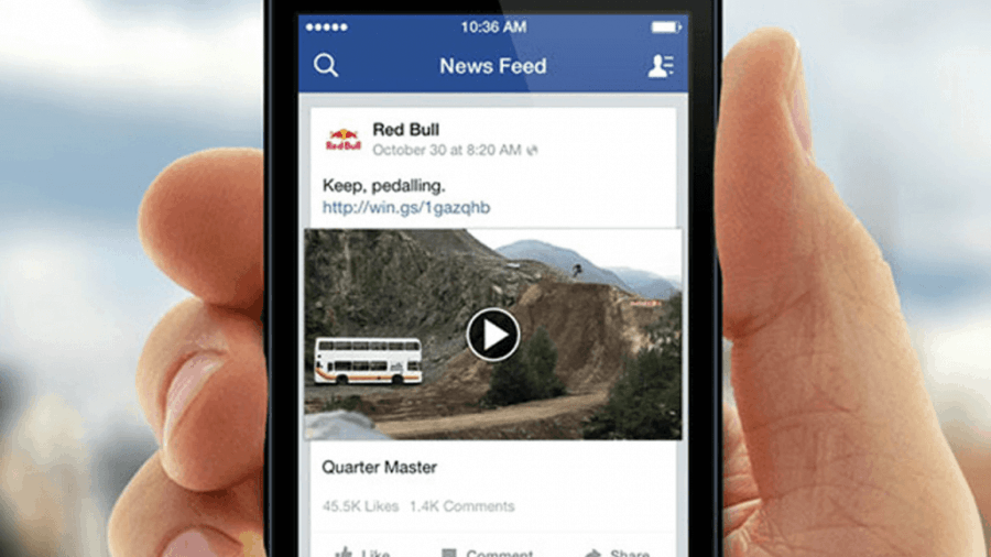 facebook video format landscape