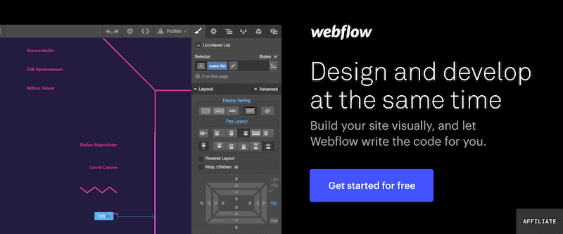Webflow Signup Banner