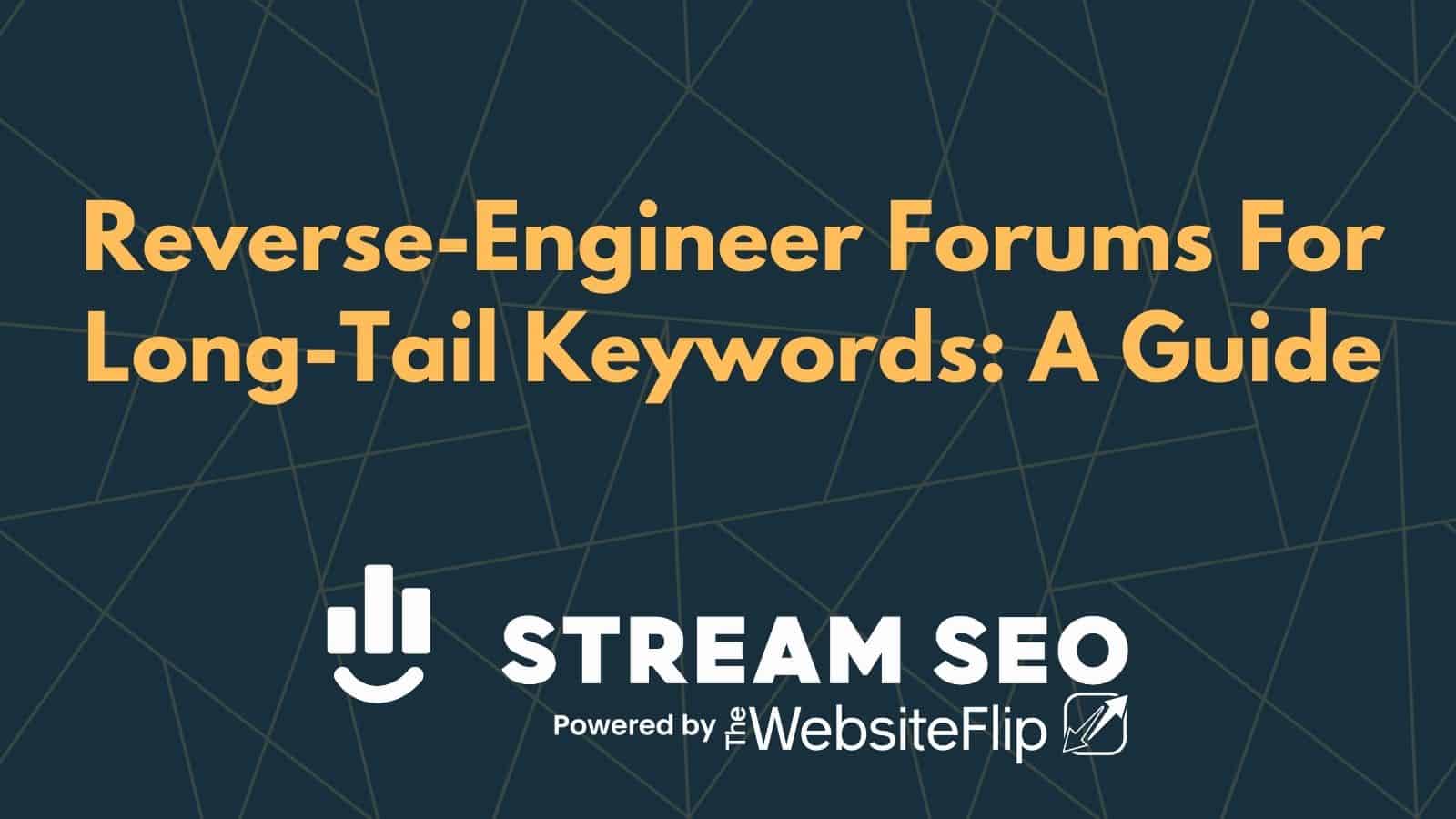 Mining Forums for Long-Tail Keywords: How To Guide